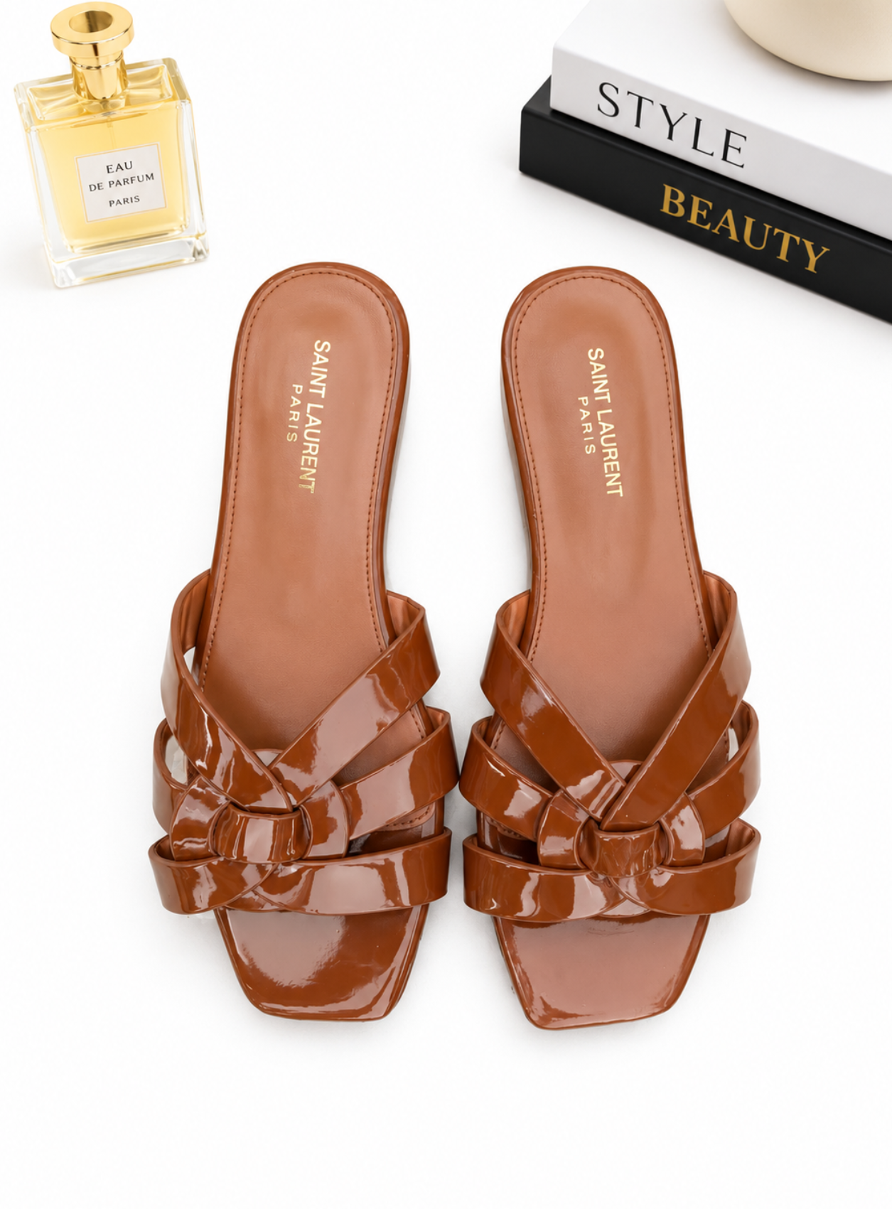 SL slippers - brown (37)