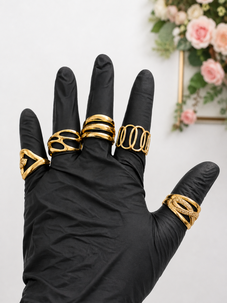 Fashion rings (5-in-1 combo)