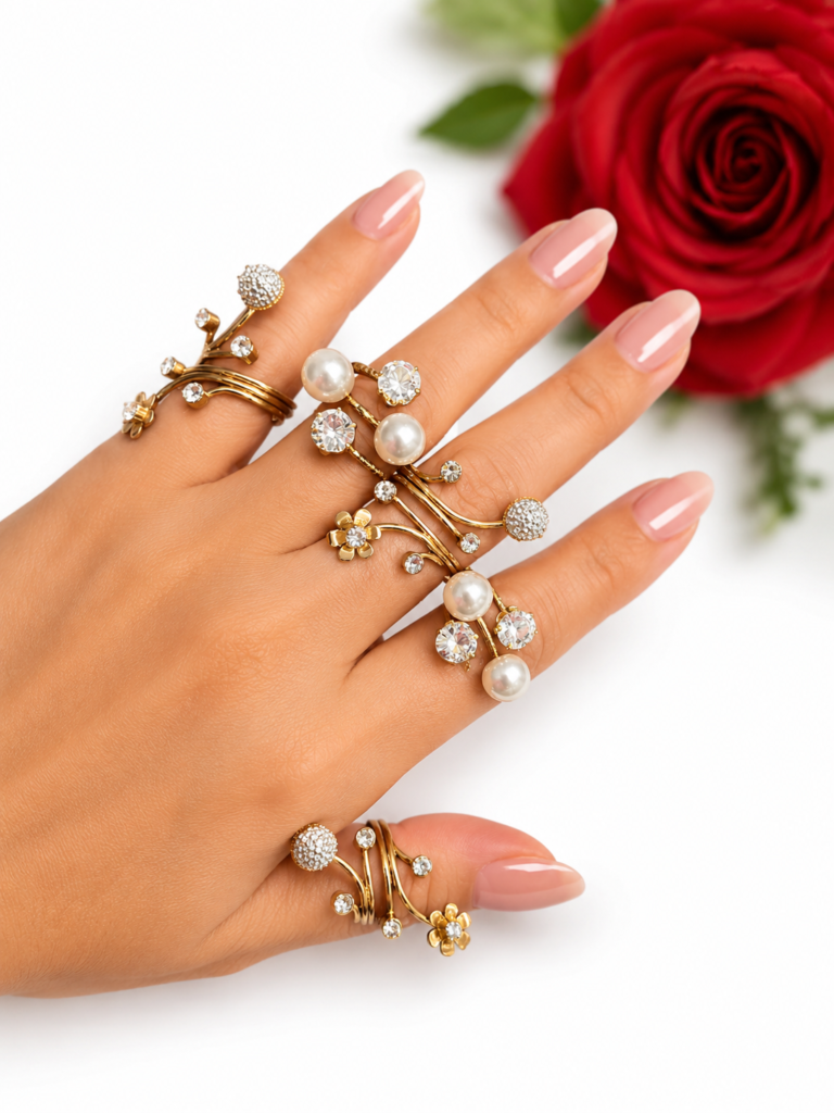 Knuckle rings (5-in-1 combo)