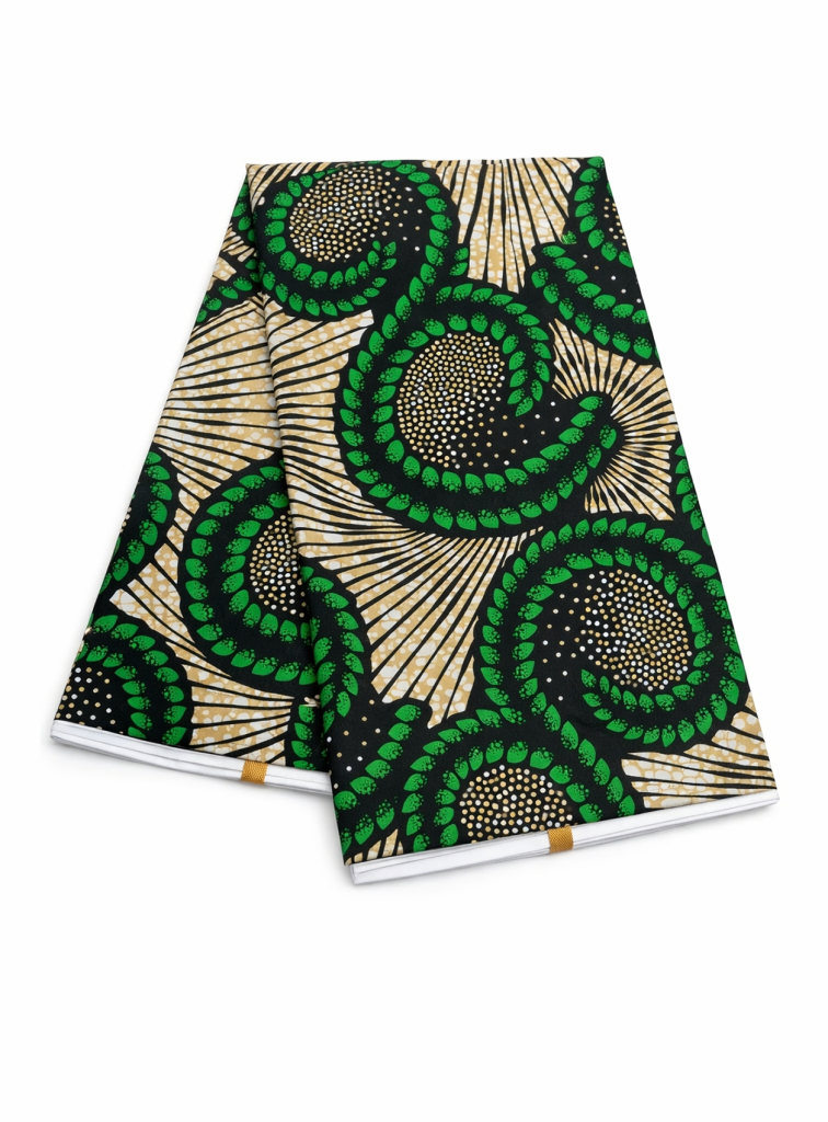 Emerald Orbit Ankara Print (6 Yards)