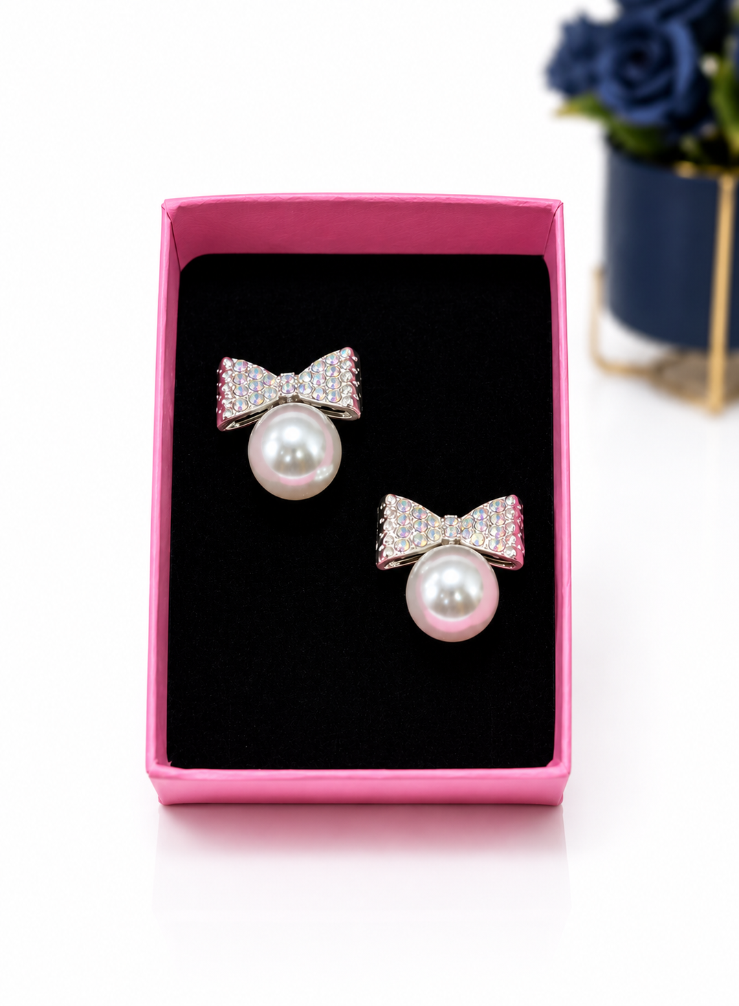 Pearl fashion earrings - little bride