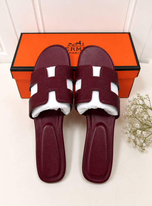 HM slippers – wine (38)