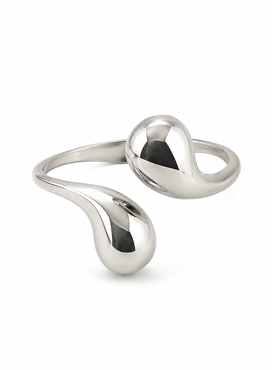 Bold chunky bracelet - silver