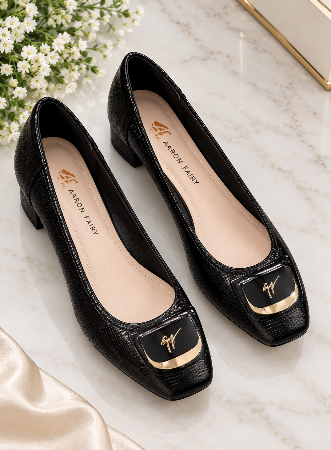 AF block heels (black 41)